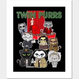 Twin Purrs Posters and Art